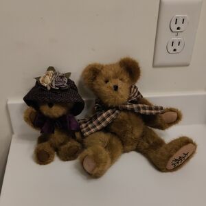 The Boyd's Brown Teddy Two Bears Vintage Retro Collectibles Y2K